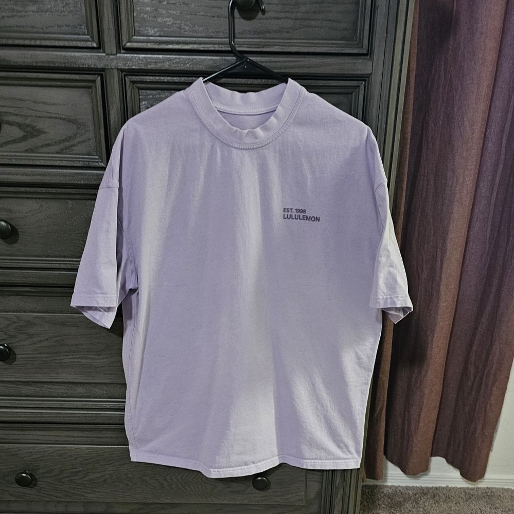 Lululemon Heavyweight Brushed soft tee